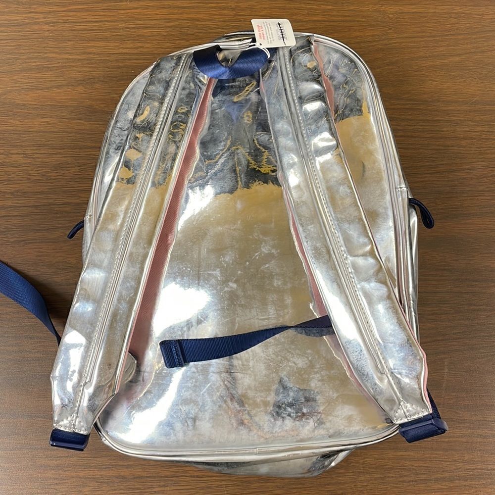 J. Crew Girls' backpack in metallic fabric* - Picture 4 of 5